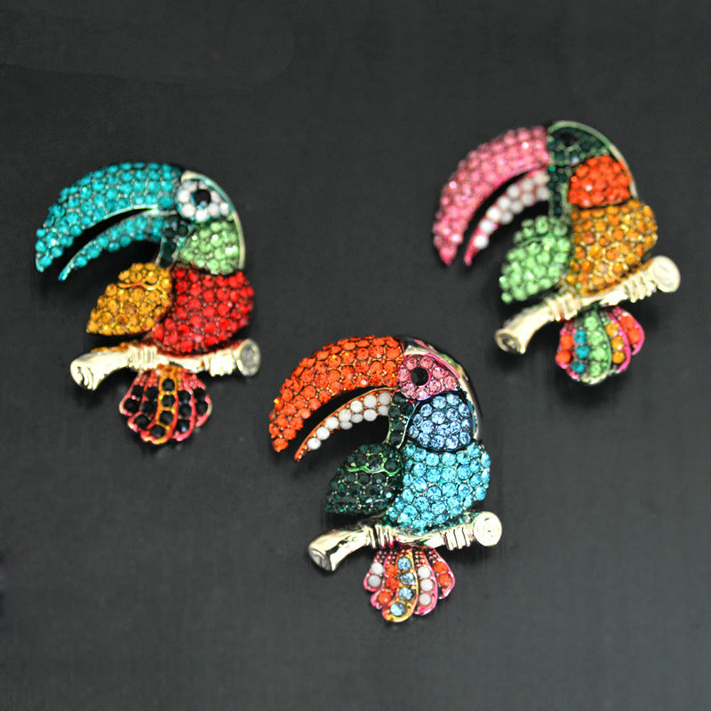 Toucan Bird Brooch PA3404