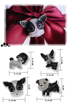 Alloy Crystal Puppy Brooch PA3425