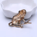 Frog Rhinestone Alloy Brooch PA3486