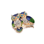 Owls Brooch PA3489