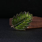 Leaf Alloy Brooch PA3497