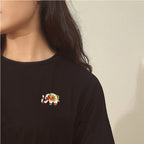 Elephant Rhinestone Brooch PA3552