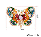 Multicolor Butterfly Brooch PA3635