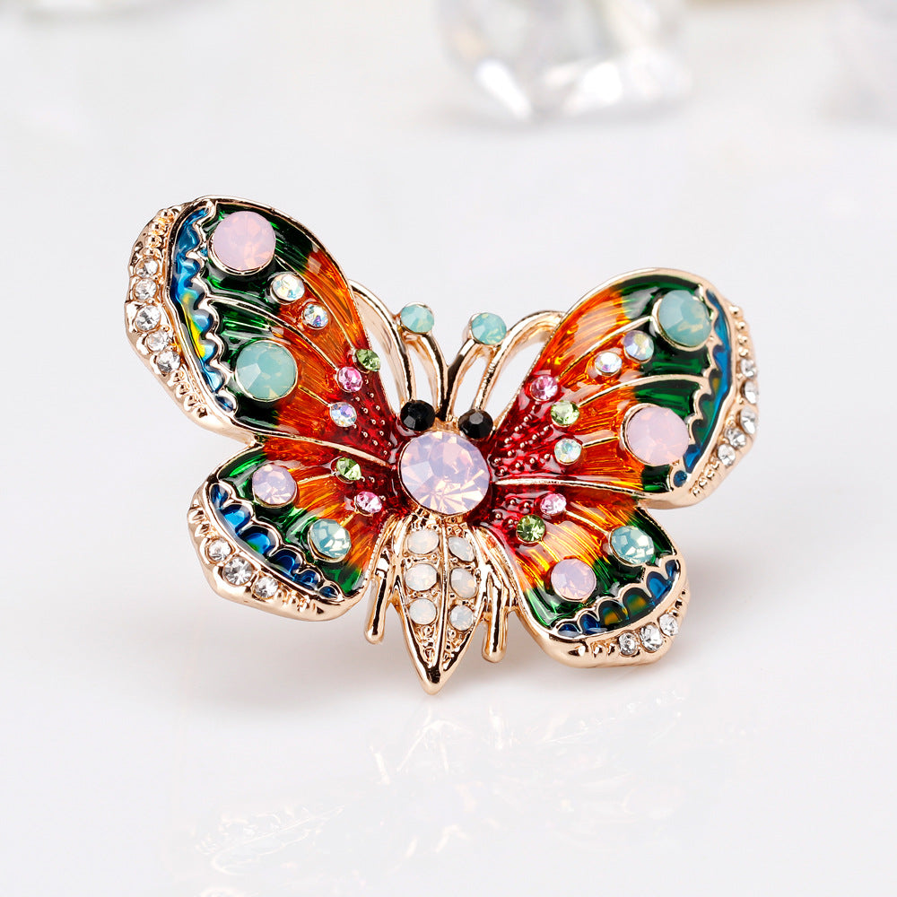 Multicolor Butterfly Brooch PA3635