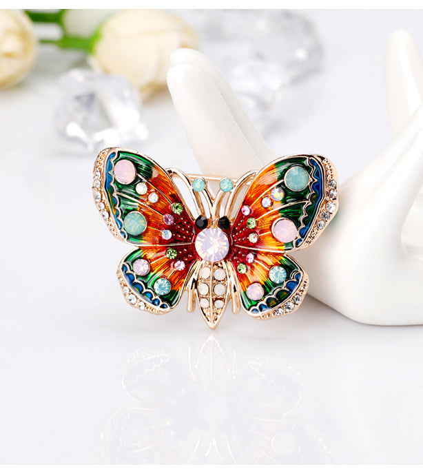 Multicolor Butterfly Brooch PA3635