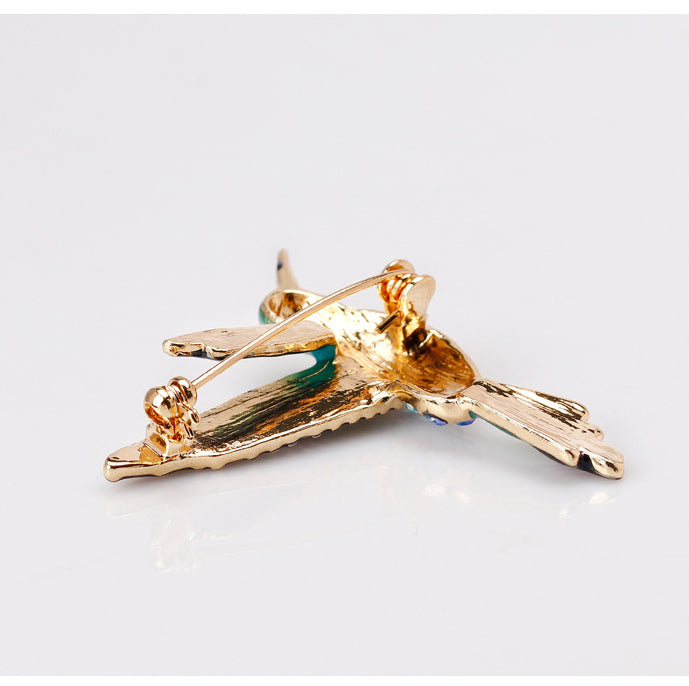 Bird Rhinestone Brooch PA3636