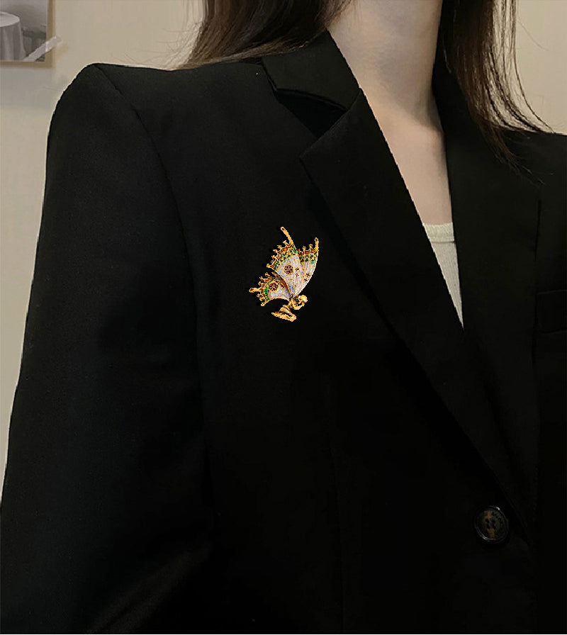 Butterfly Wing Fairy Brooch PA3649