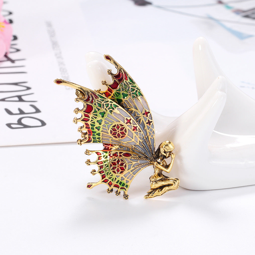 Butterfly Wing Fairy Brooch PA3649