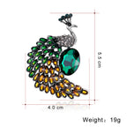 Bird Rhinestone Brooch PA3651