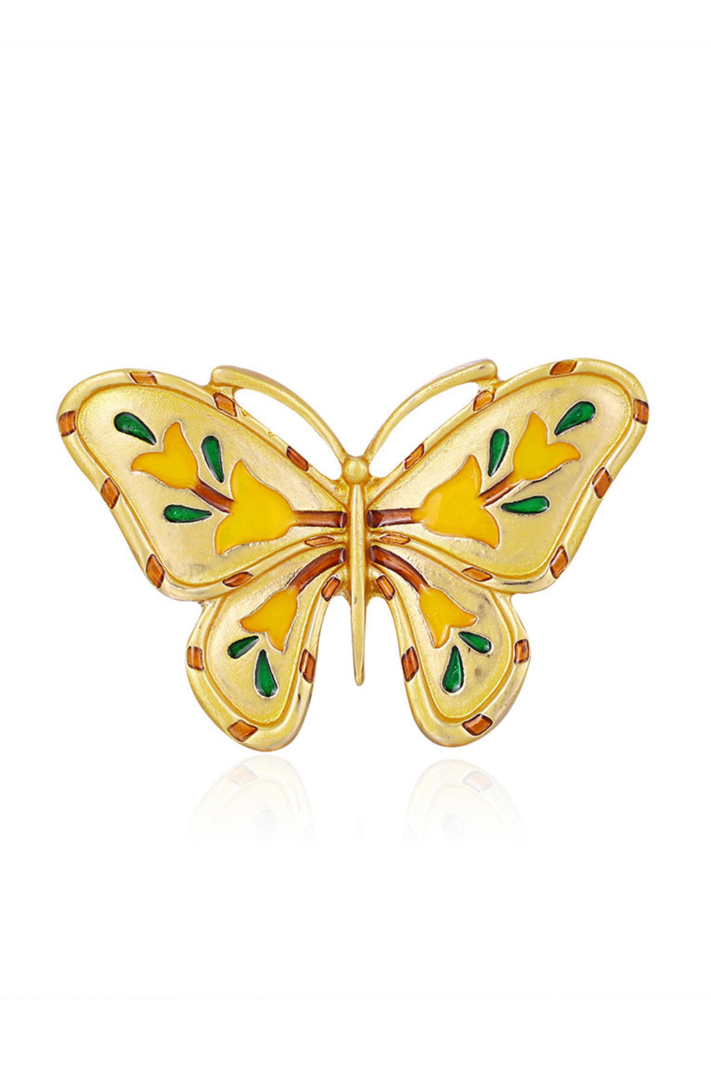 Butterfly Alloy Brooch PA3664