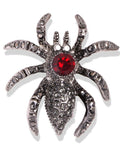 Spider Rhinestone Brooch PA3755