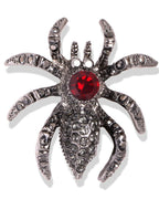 Spider Rhinestone Brooch PA3755