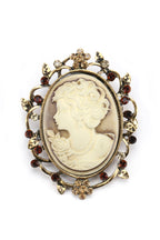 Baroque Portrait Brooch PA3778