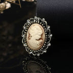 Baroque Portrait Brooch PA3784 - view 11