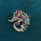 Hedgehog Rhinestone Brooch PA3833