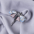 Angel Rhinestone Brooch PA3839
