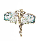 Angel Rhinestone Brooch PA3839
