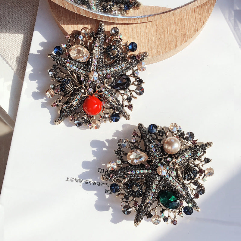 Starfish Coral Brooch PA3904
