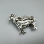 Sheep Pearl Brooch PA3937