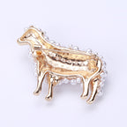 Sheep Pearl Brooch PA3937