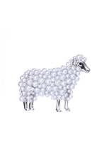 Sheep Pearl Brooch PA3937