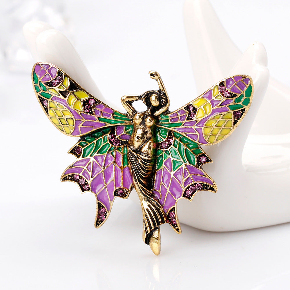 Butterfly Fairy Brooch PA4046