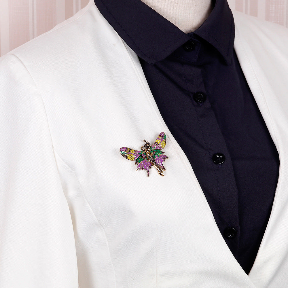 Butterfly Fairy Brooch PA4046