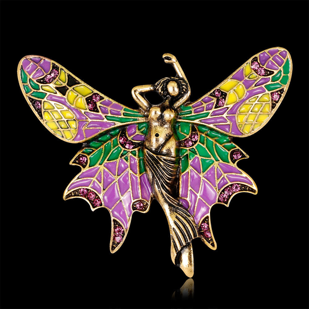 Butterfly Fairy Brooch PA4046