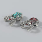 Spider Rhinestone Alloy Brooch PA4097