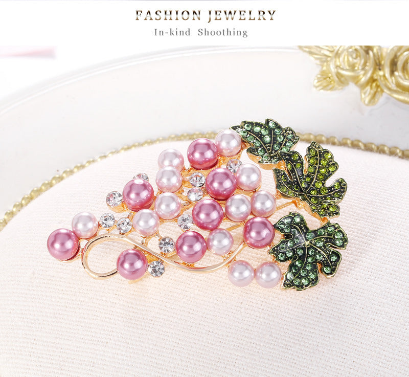 rape  Alloy Crystal  Brooch PA4101