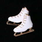 Roller Skates Alloy Brooch PA4117