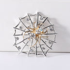 Spider Alloy Rhinestone Brooch PA4138
