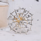 Spider Alloy Rhinestone Brooch PA4138