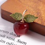 Cherry Alloy Brooch PA4160