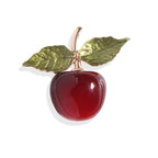 Cherry Alloy Brooch PA4160