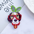 Dog Acrylic Brooch PA4164