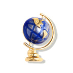Alloy Oil-dripping Globe Brooch PA4174