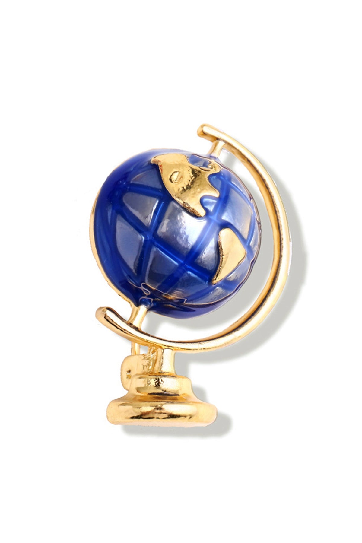 Alloy Oil-dripping Globe Brooch PA4174