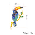 Toucan Parrot Branch Brooch PA4186