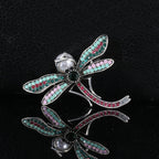 Multicolor Dragonfly Brooch PA4324