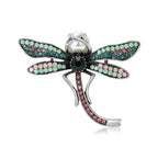 Multicolor Dragonfly Brooch PA4324