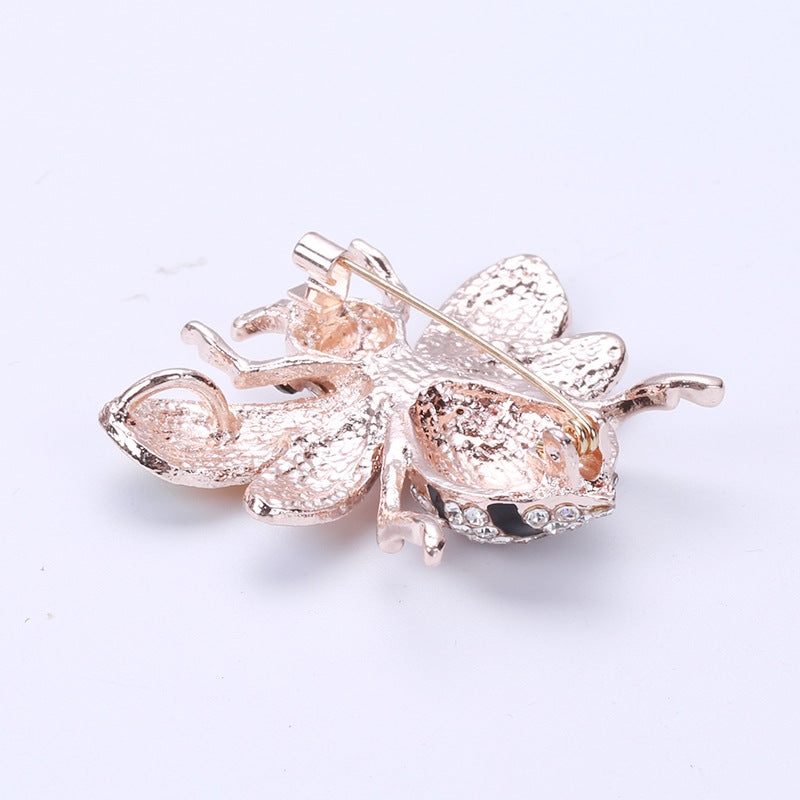 Bee Rhinestone Brooch PA4427