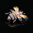 Bee Rhinestone Brooch PA4427