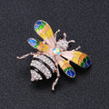 Bee Rhinestone Brooch PA4427