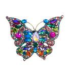 Butterfly Rhinestone Brooch PA4433