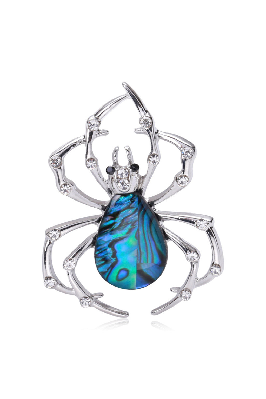 Spider Mother Of Pearl Brooch PA4434