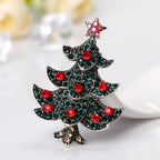 Christmas Tree Alloy Brooch PA4436