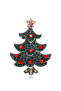 Christmas Tree Alloy Brooch PA4436