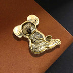 Koala Rhinestone Brooch PA4529