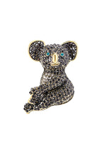 Koala Rhinestone Brooch PA4529